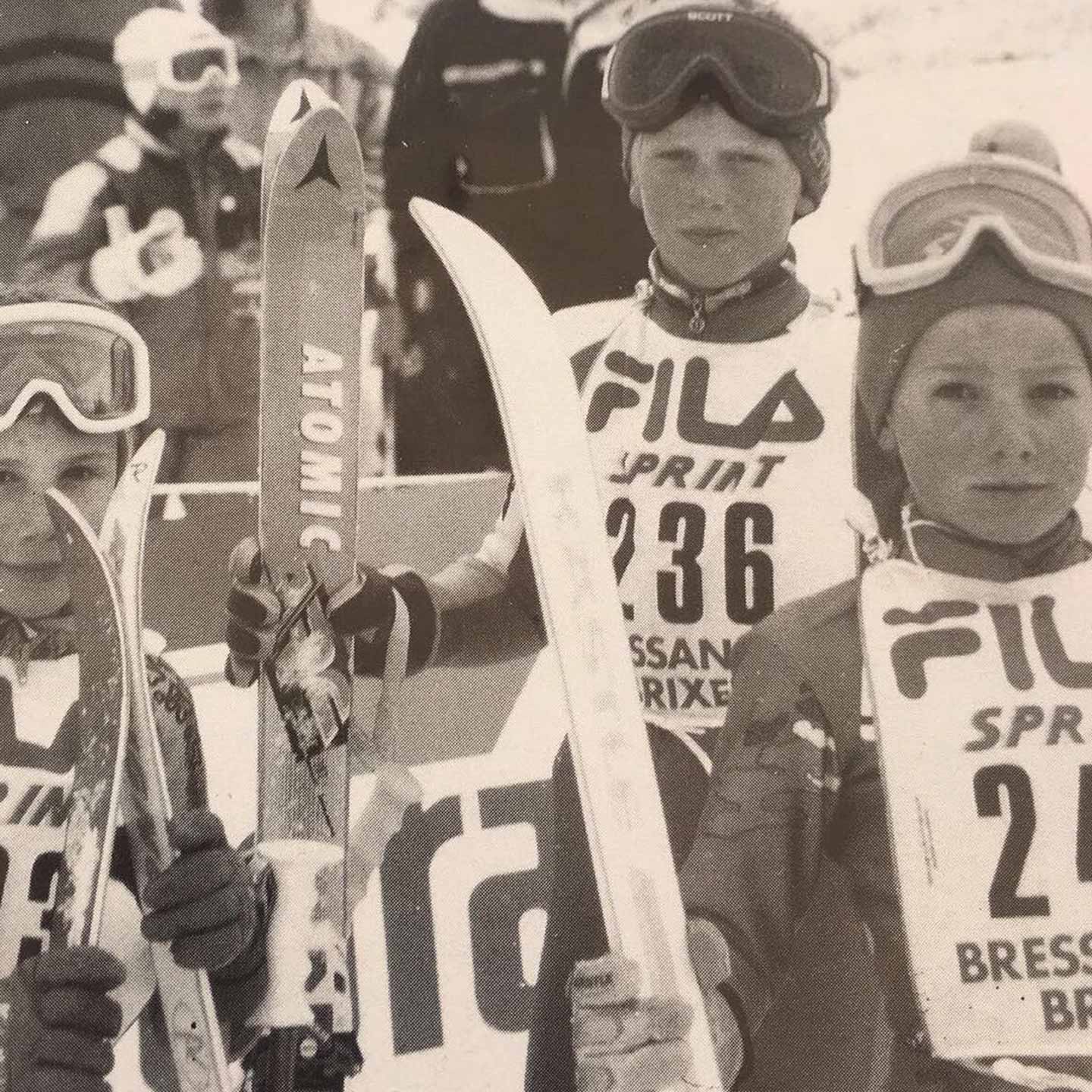 Ski Star Werner Heel at that time