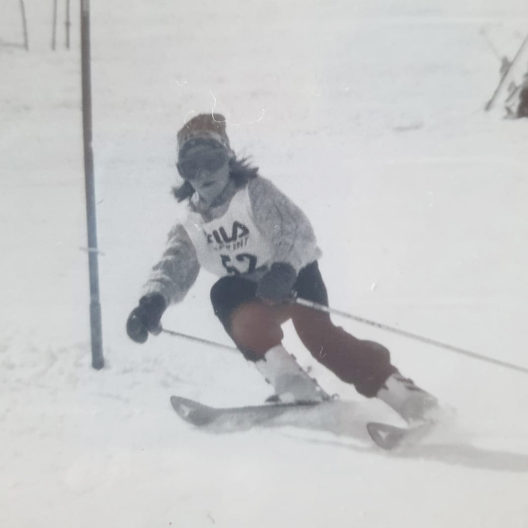 Denise Karbon beim Kinderskirennen